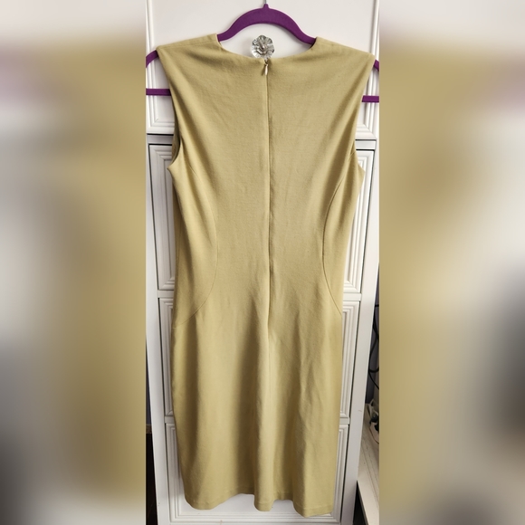 Talbots Ruched Sleeveless Dress Size 8P - Picture 2 of 6